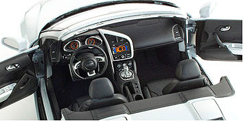 1/18 Kyosho Audi R8 Spyder (White) Diecast Car Model