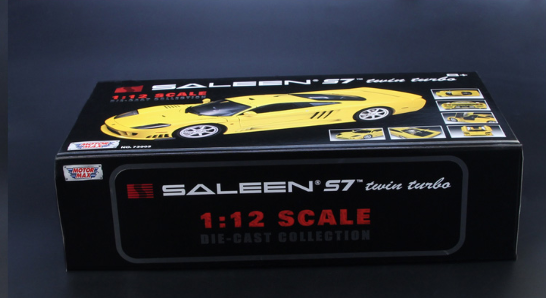 Motormax 1:12 Die-Cast Saleen S7 ツイン Turbo 1:12 Saleen S7 Twin
