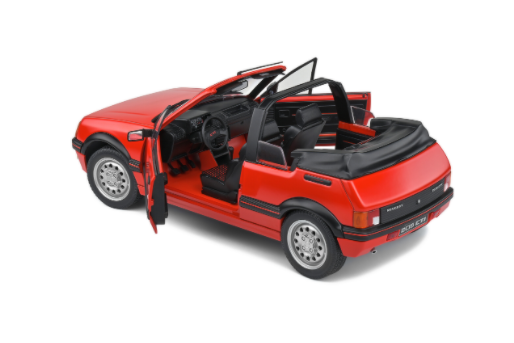 Modèle Réduit Peugeot 205 GTI 1:18 - Rouge Rallye Monte-Carlo - Collection Solido - 2