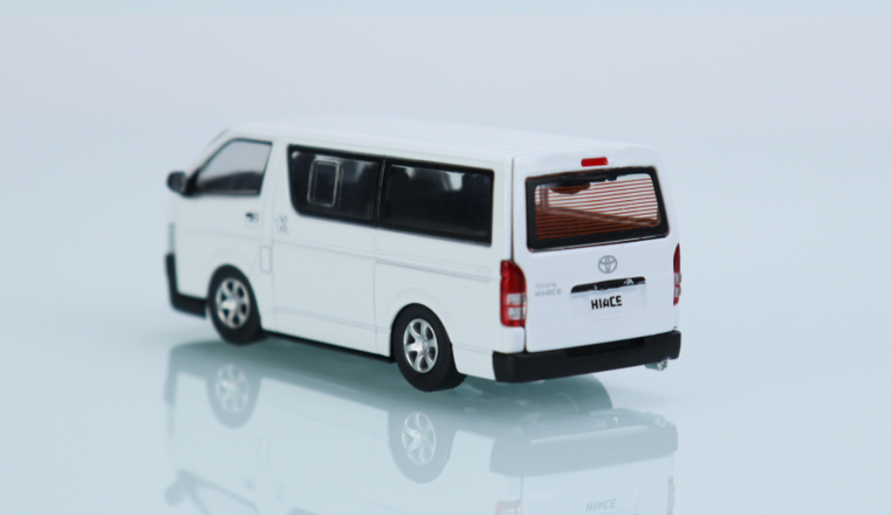  1/64 BM Creations Toyota 2016 Hiace White 