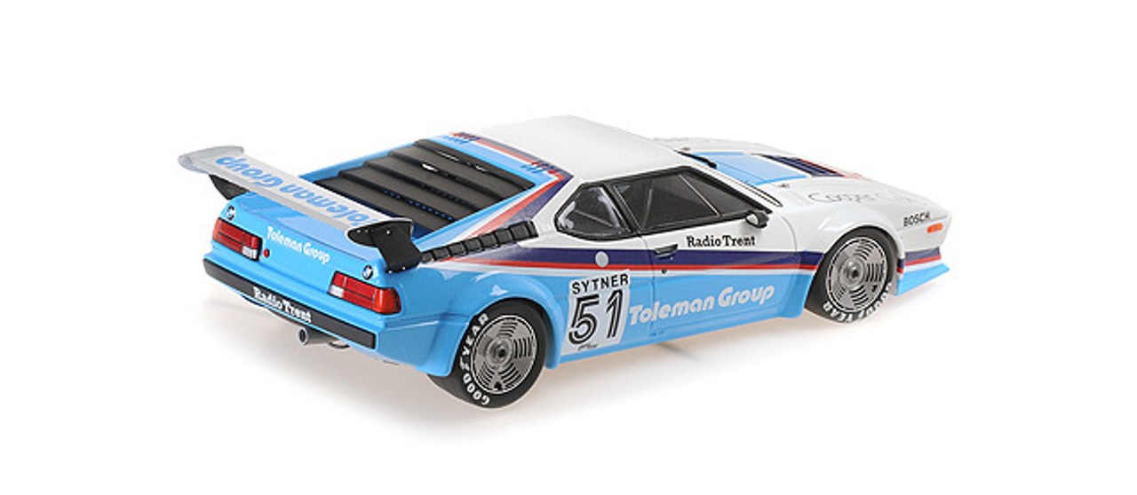 1/18 Minichamps 1979 BMW M1 Procar #51 Procar Series Toleman Group Motorsport Frank Sytner Diecast Car Model Limited 300 Pieces