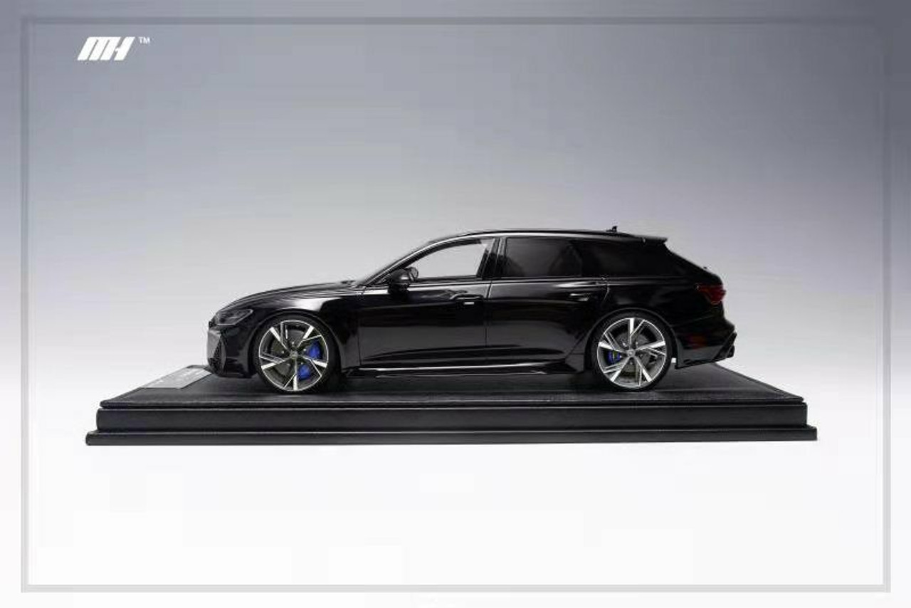 1/18 Motorhelix Audi RS6 Avant C8 (Black) Resin Car Model Limited 99 Pieces