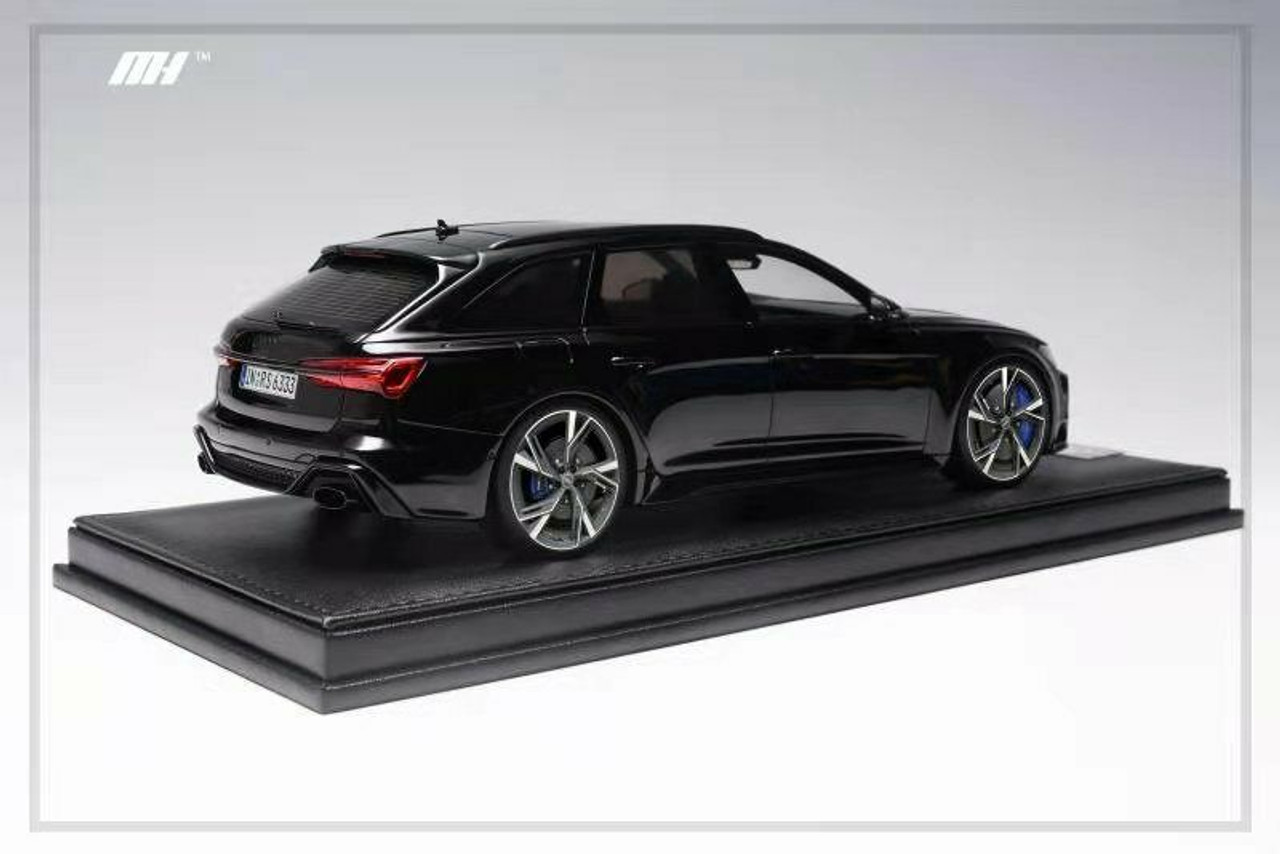 1/18 Motorhelix Audi RS6 Avant C8 (Black) Resin Car Model Limited 99 Pieces