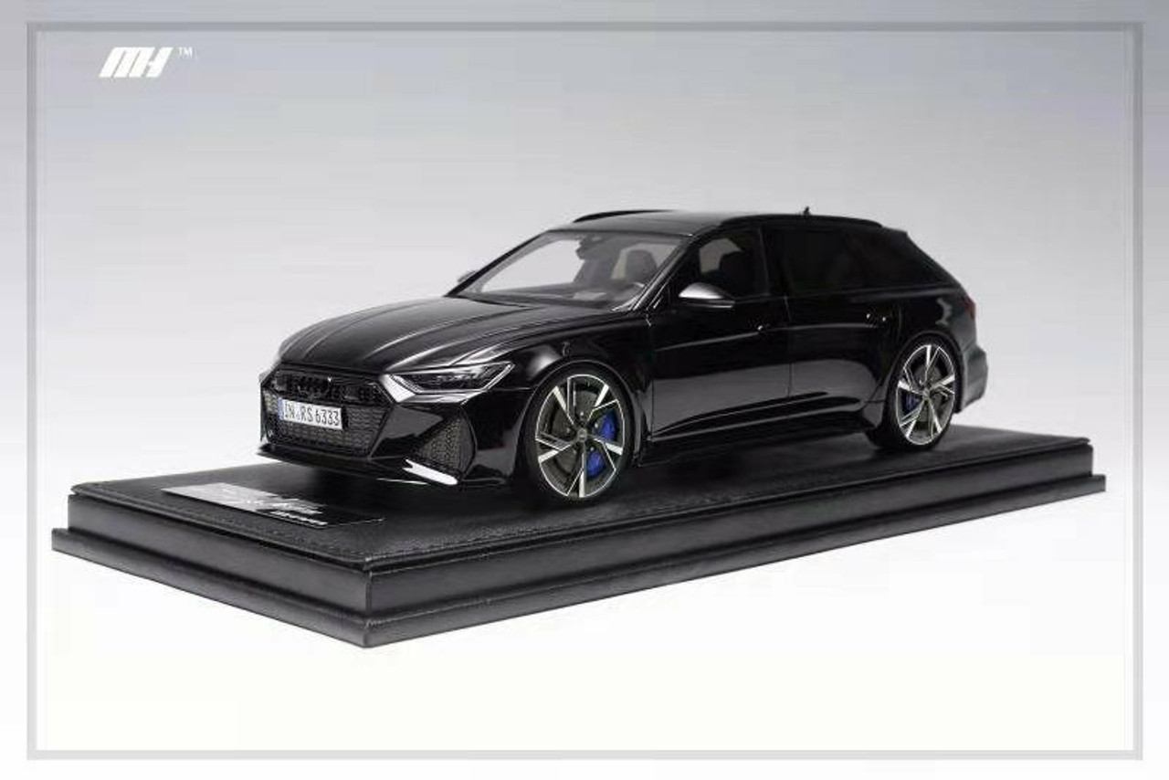 1/18 Motorhelix Audi RS6 Avant C8 (Black) Resin Car Model Limited 99 Pieces