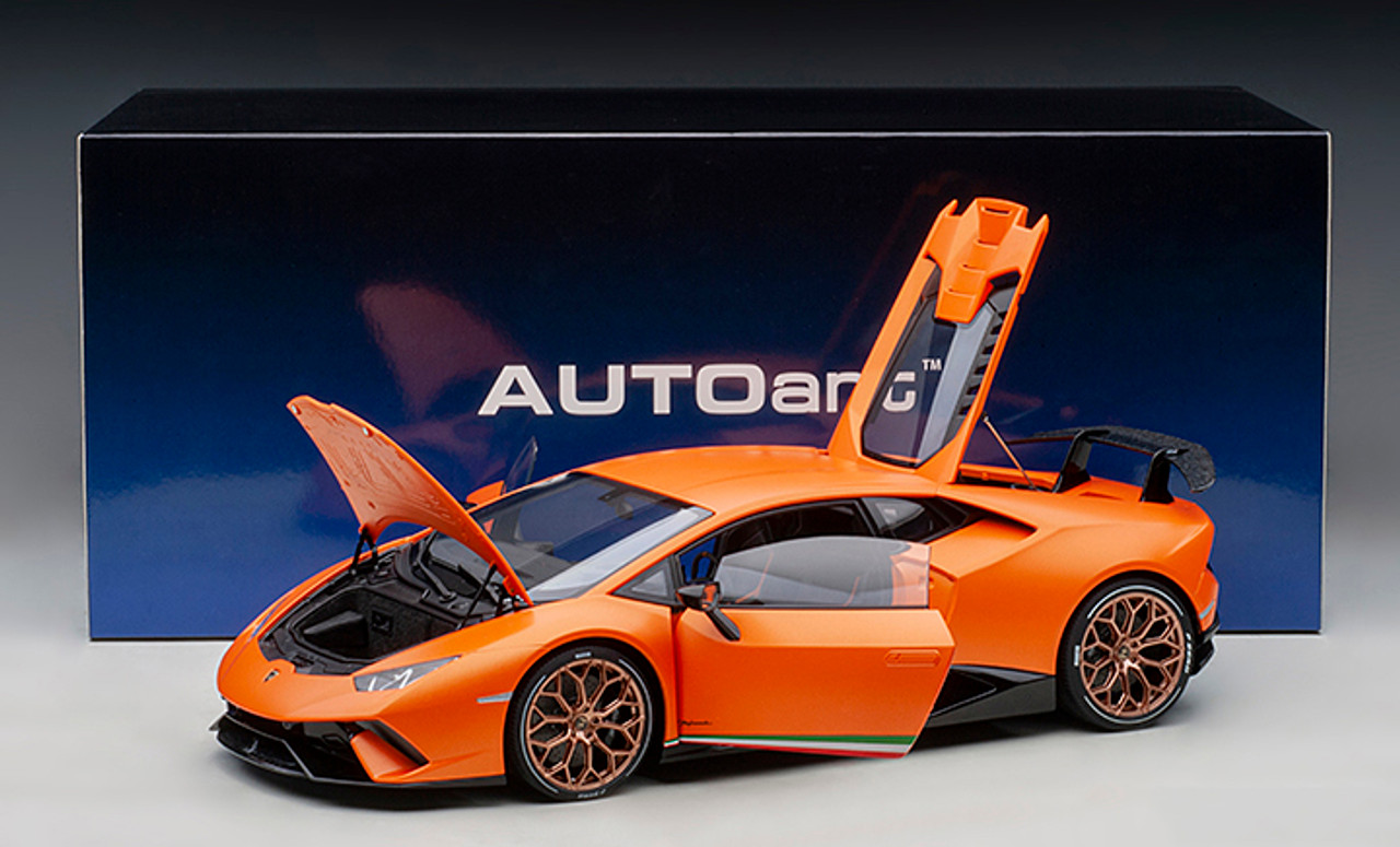 1/12 AUTOart Signature Lamborghini Huracan Performante Performance (Arancio Anthaeus Matte Orange) Car Model