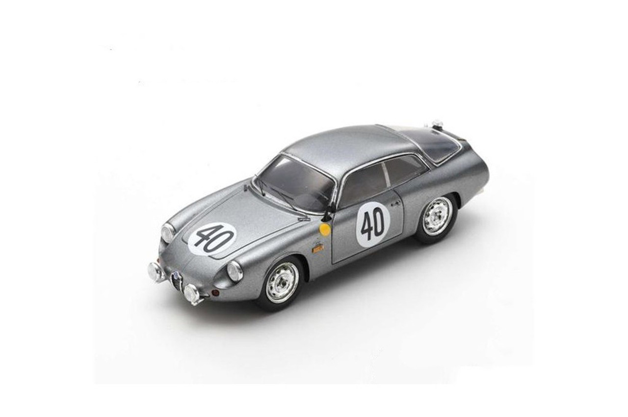 1/43 Alfa Romeo Giulietta Sport Zagato No.40 24H Le Mans 1962 K. Foitek - R. Ricci Car Model