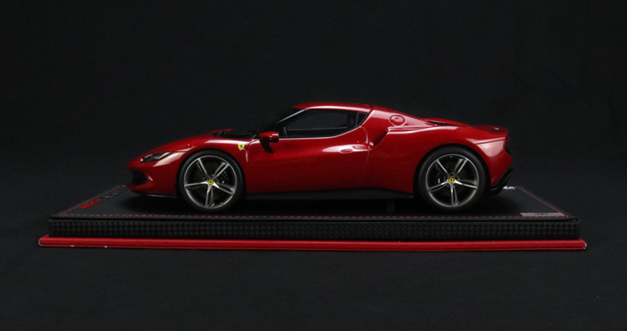 1/18 MR Collection Ferrari 296 GTB (Rosso Imola Red) Resin Car Model Limited