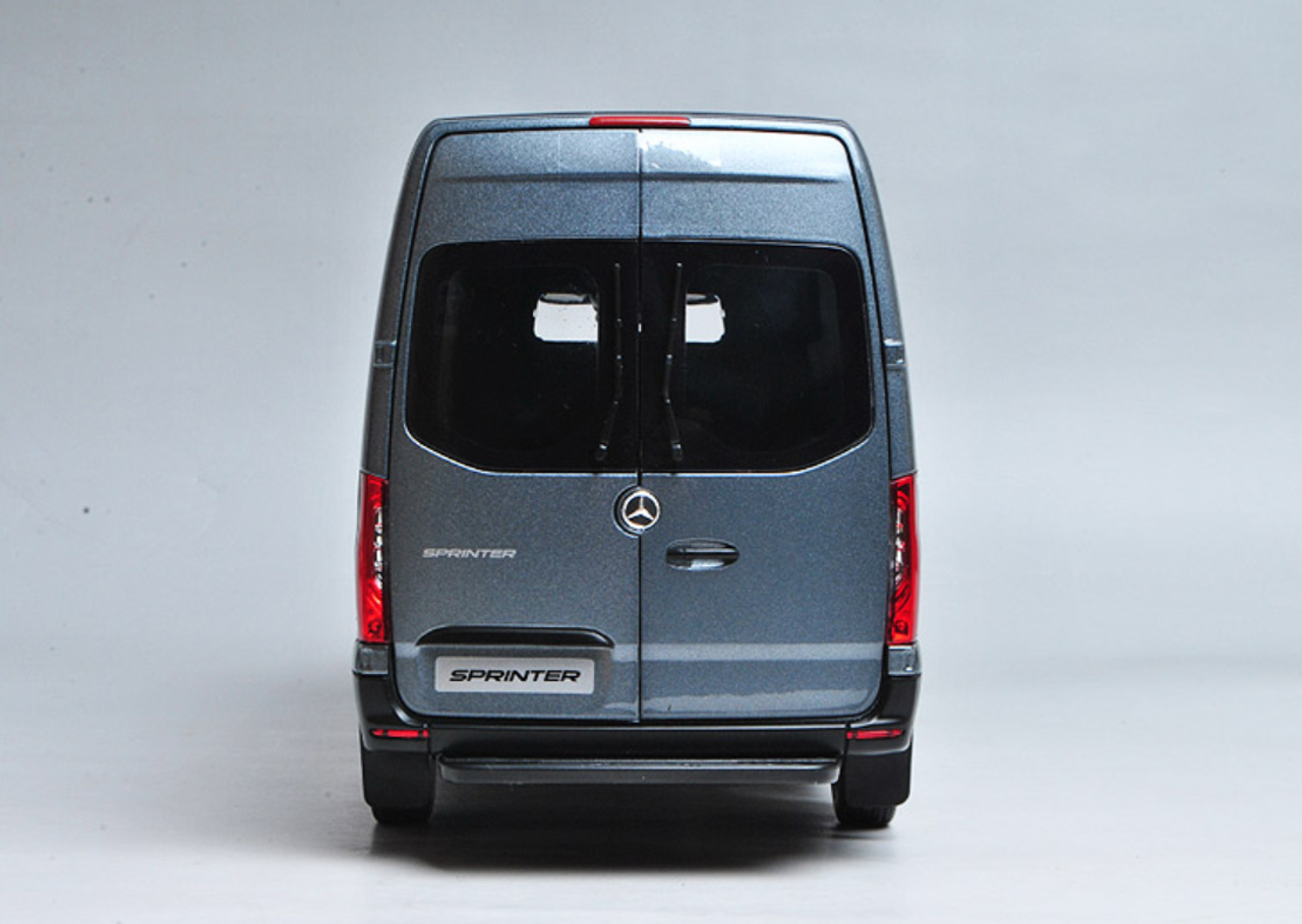 1/18 Dealer Edition Mercedes-Benz Sprinter (Blue Grey) Diecast Model