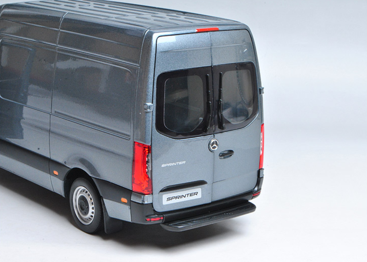 1/18 Dealer Edition Mercedes-Benz Sprinter (Blue Grey) Diecast Model