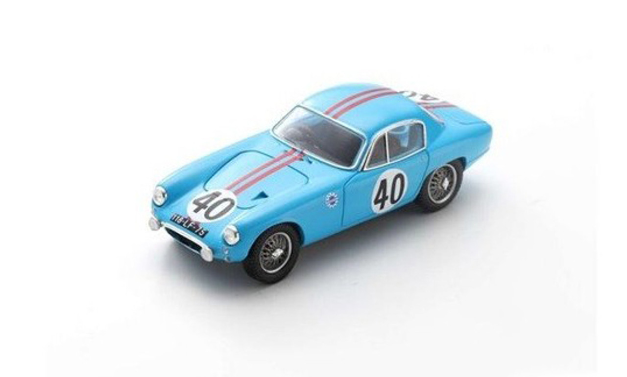 1/43 Lotus Elite Mk14 No.40 24H Le Mans 1961 B. Kosselek - P. Massenez Car Model