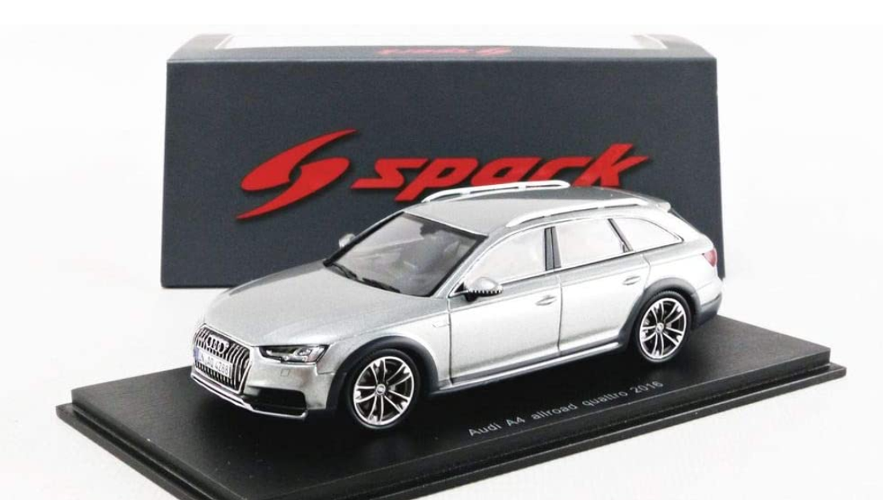 1/43 Audi A4 Allroad Quattro 2016 Floret Silver Car Model