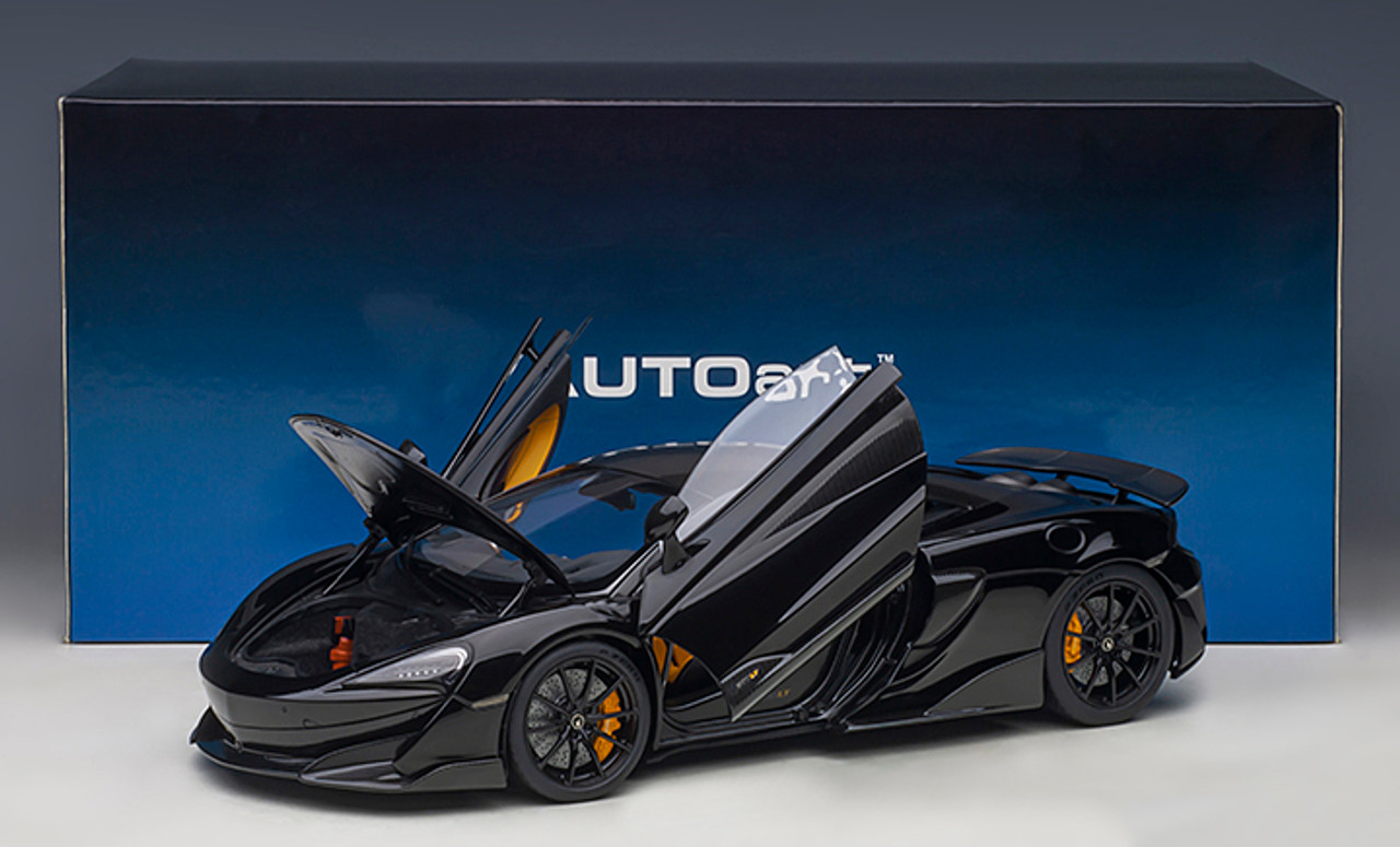 1/18 AUTOart Mclaren 600LT (Onyx Black & Carbon) Car Model