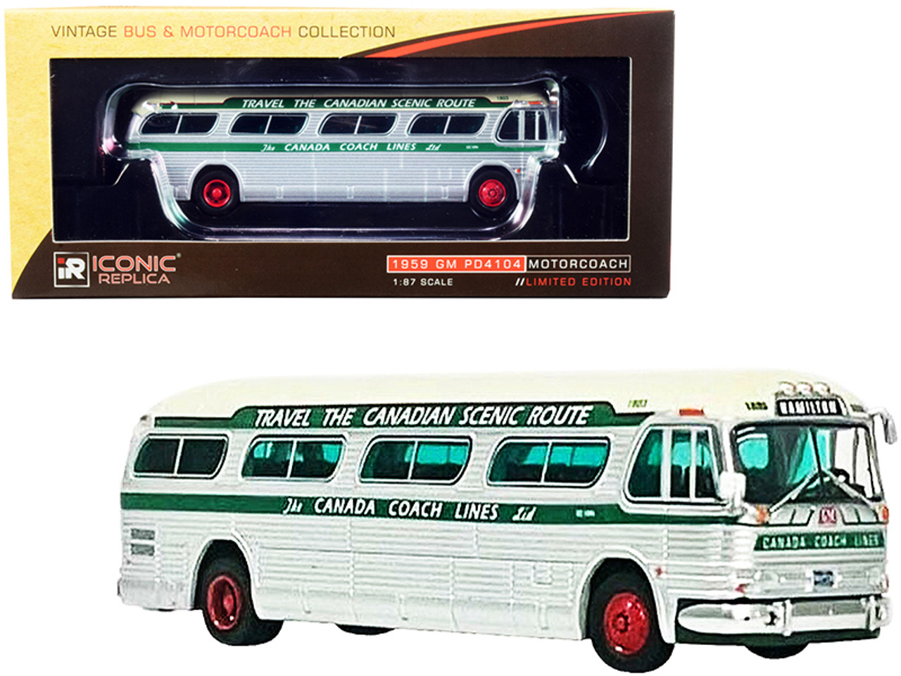 1959 GM PD4104 Motorcoach Bus 