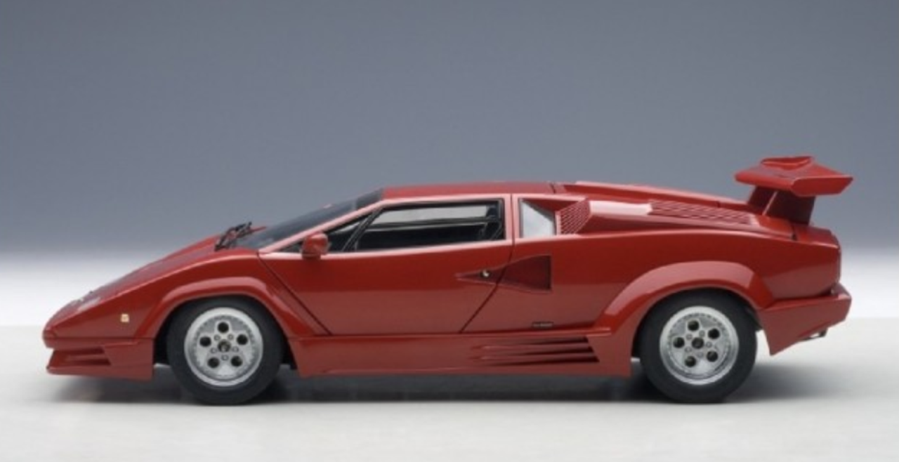 1/18 AUTOart LAMBORGHINI COUNTACH 25th ANNIVERSARY EDITION (Red) Diecast Car Model