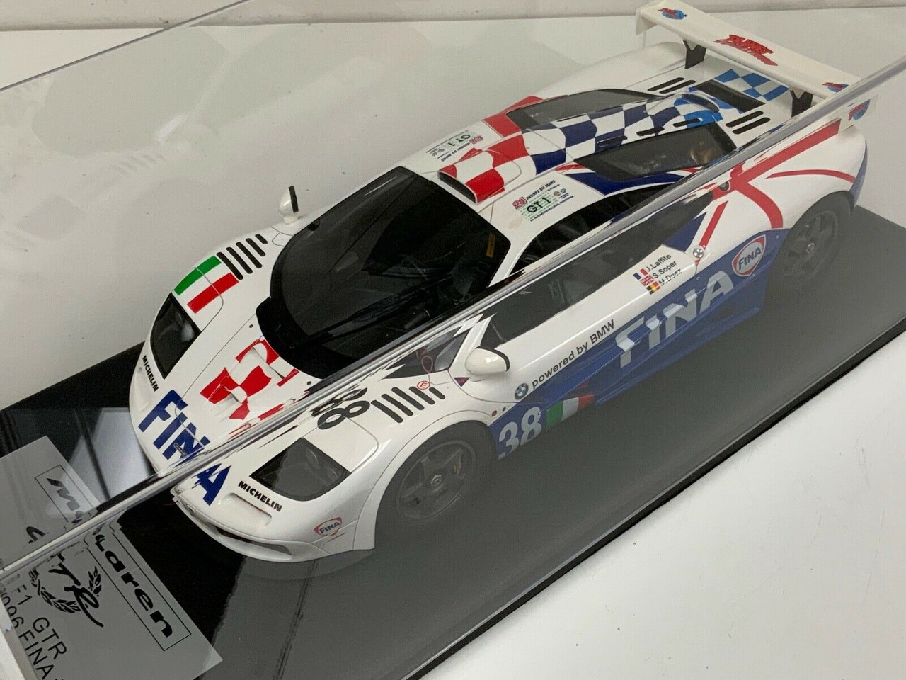 1/12 Mclaren F1 GTR 1996 24hr LeMans Car #38 