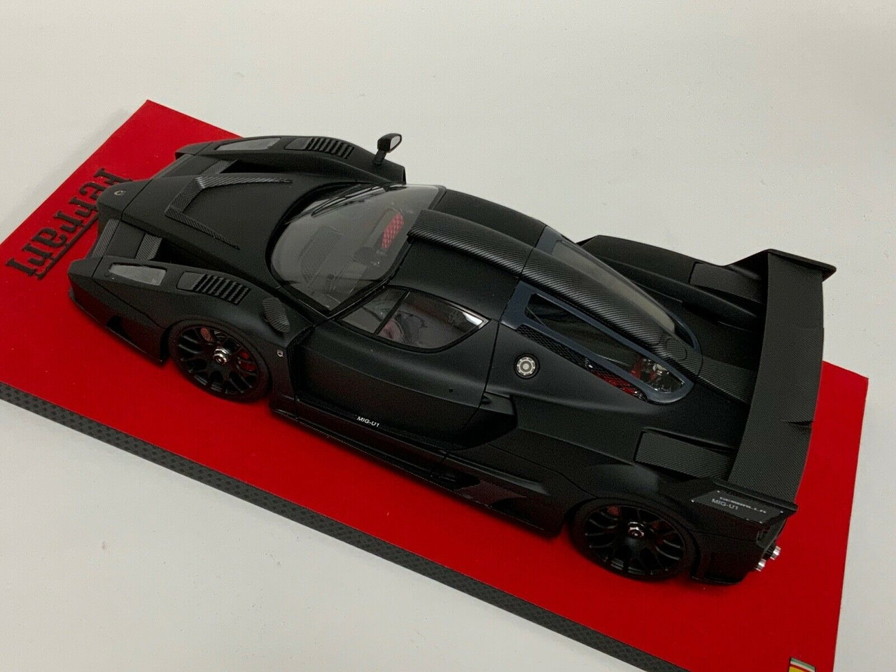 1/18 Ferrari Enzo Gemballa Mig U1 (Matte Black) Resin Car Model