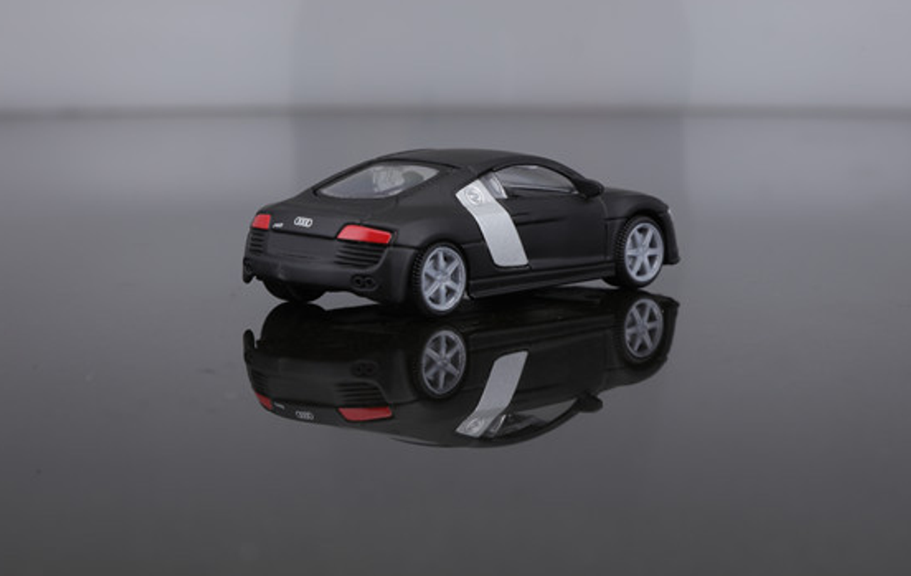 1/64 bburago Audi R8 Black Diecast Car Model