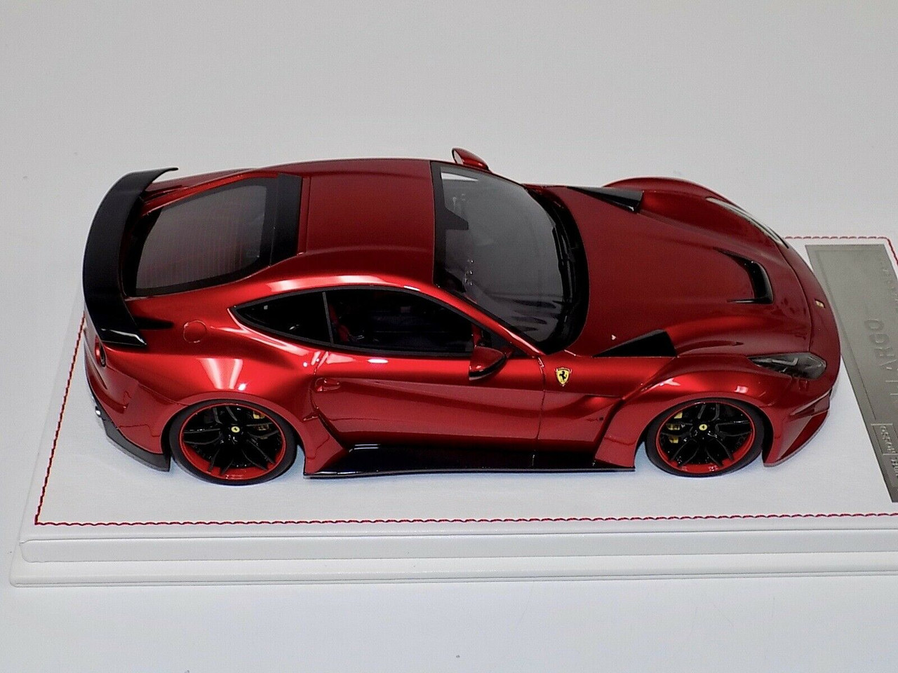 1/18 Davis & Giovanni Ferrari F12 N-Largo Novitec Rosso Metallic Red Resin  Car Model Limited 03/10