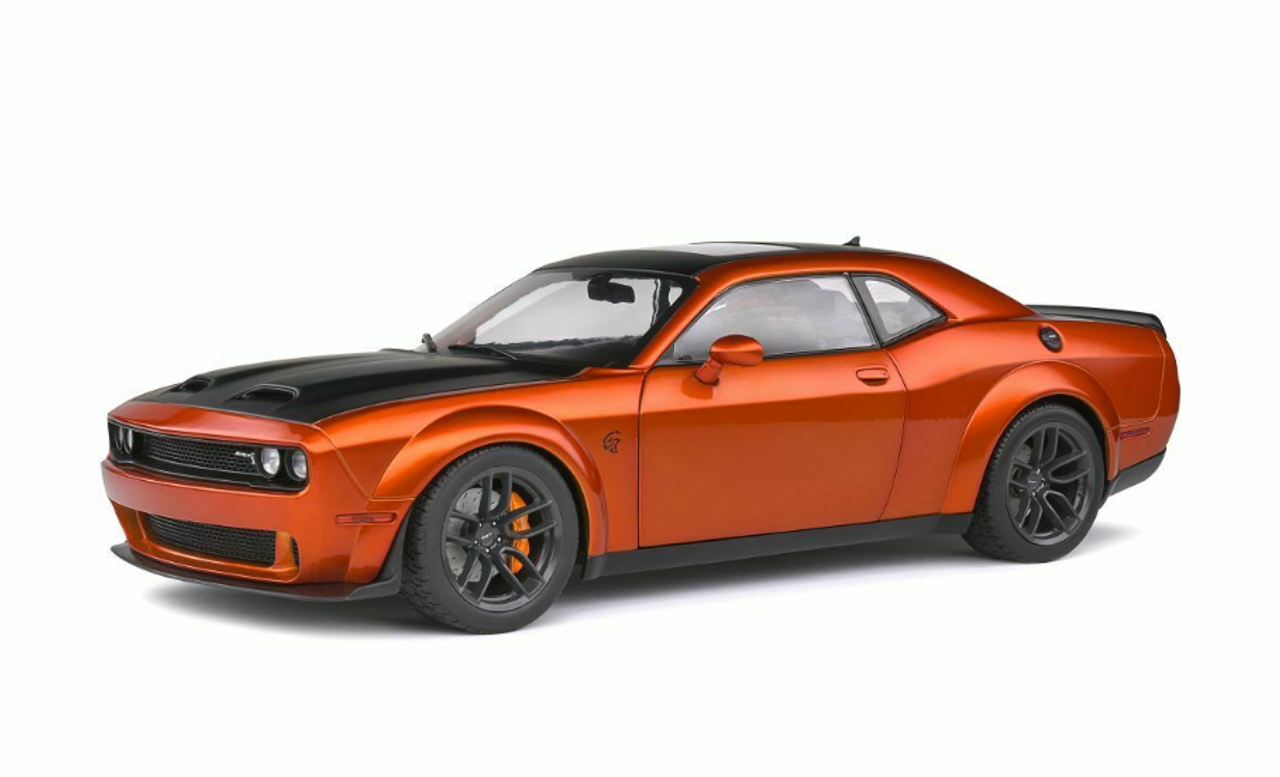1/18 Solido Dodge Challenger SRT Hellcat Redeye Widebody (Orange Copper) Diecast Car Model