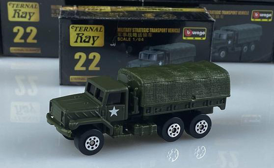 1/64 Bburago Military Strategic Transport Vehicle Car Model