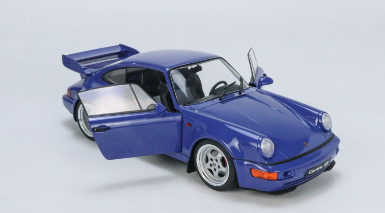  1/18 Solido 2-Car Set Porsche 911 Carrera RSR & Porsche 911 Carrera RS (964) Diecast Car Model