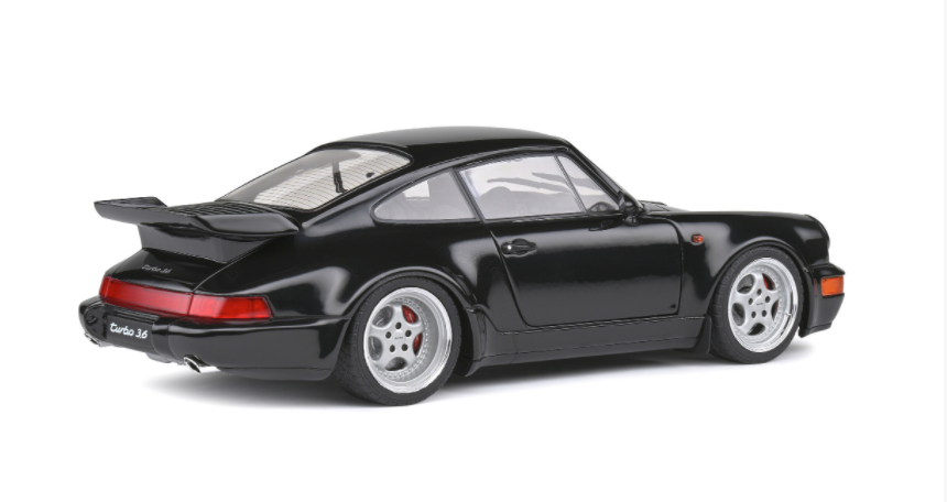 ☆ソリド／SOLiDO：1/18 ☆ポルシェ 911 (964) ターボ 3.6／PORSCHE