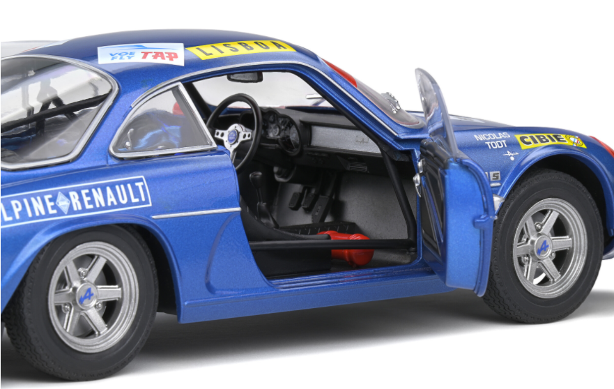 Alpine Renault A 110 1600 Rouge 1971 Kyosho 8484R - Miniatures Autos Motos
