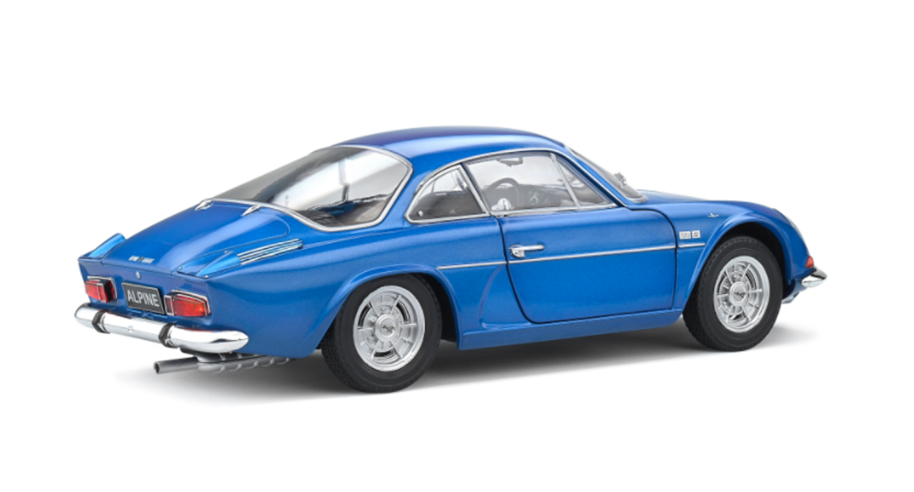  1/18 Solido 1969 Renault Alpine A110 1600S (Blue) Diecast Car Model