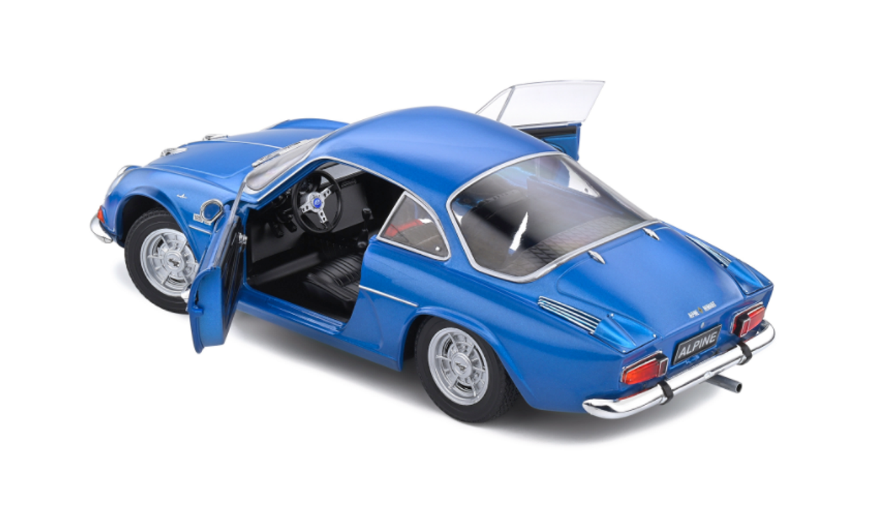  1/18 Solido 1969 Renault Alpine A110 1600S (Blue) Diecast Car Model