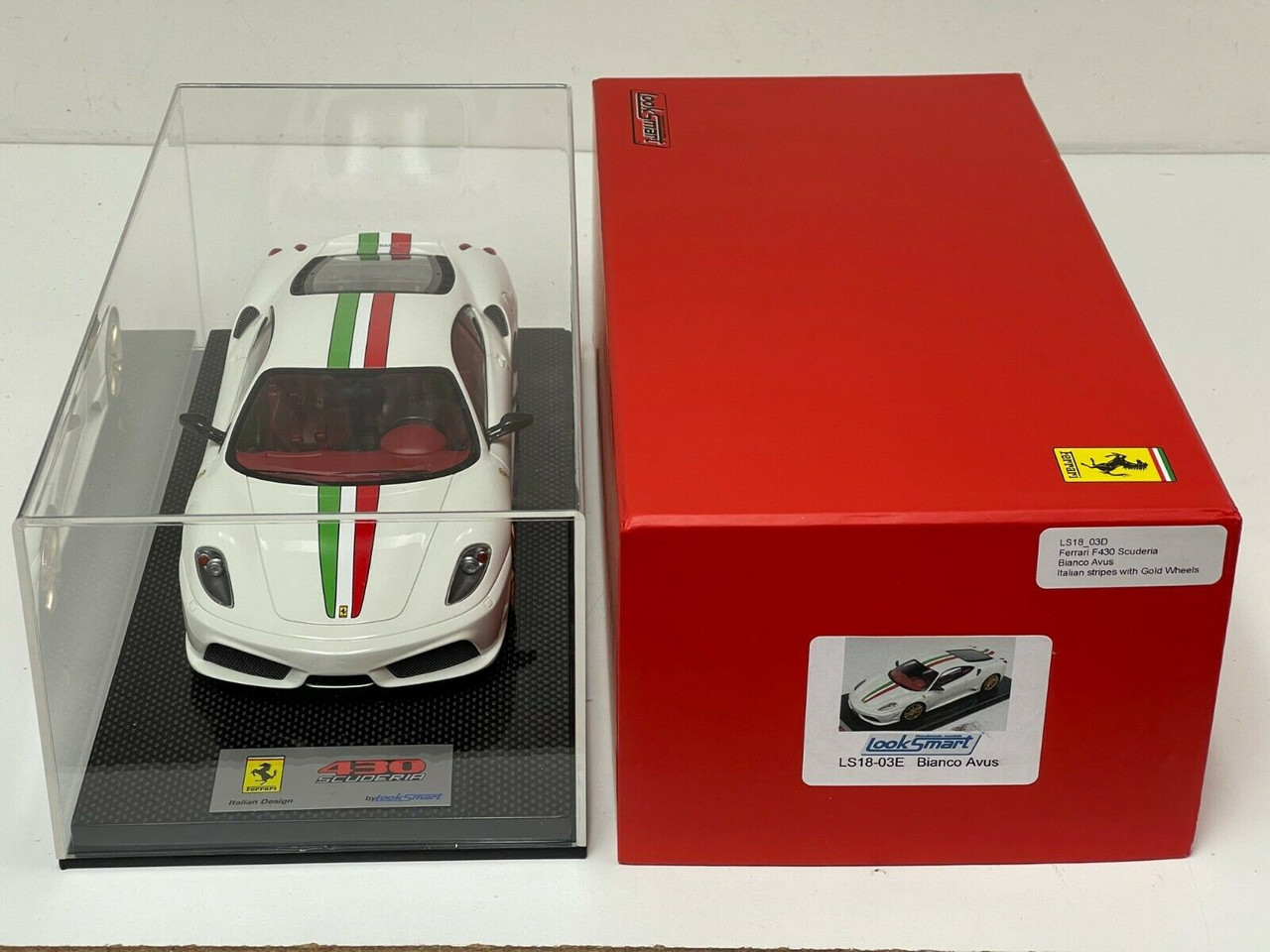 国産低価LOOK SMART FERRARI 612 F430 LAMBORGHINI 3台　1/43　難あり BBR