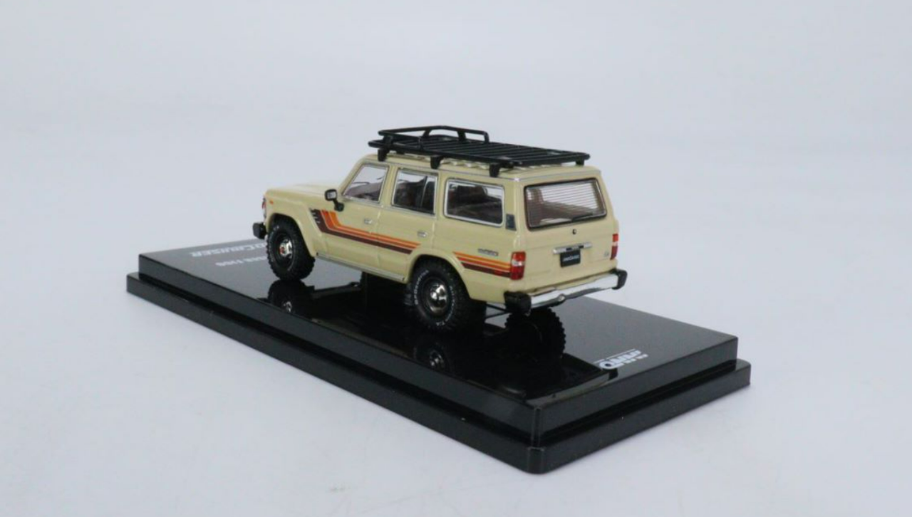 1/64 INNO64 TOYOTA LAND CRUISER FJ60 Desert Beige Diecast Car Model