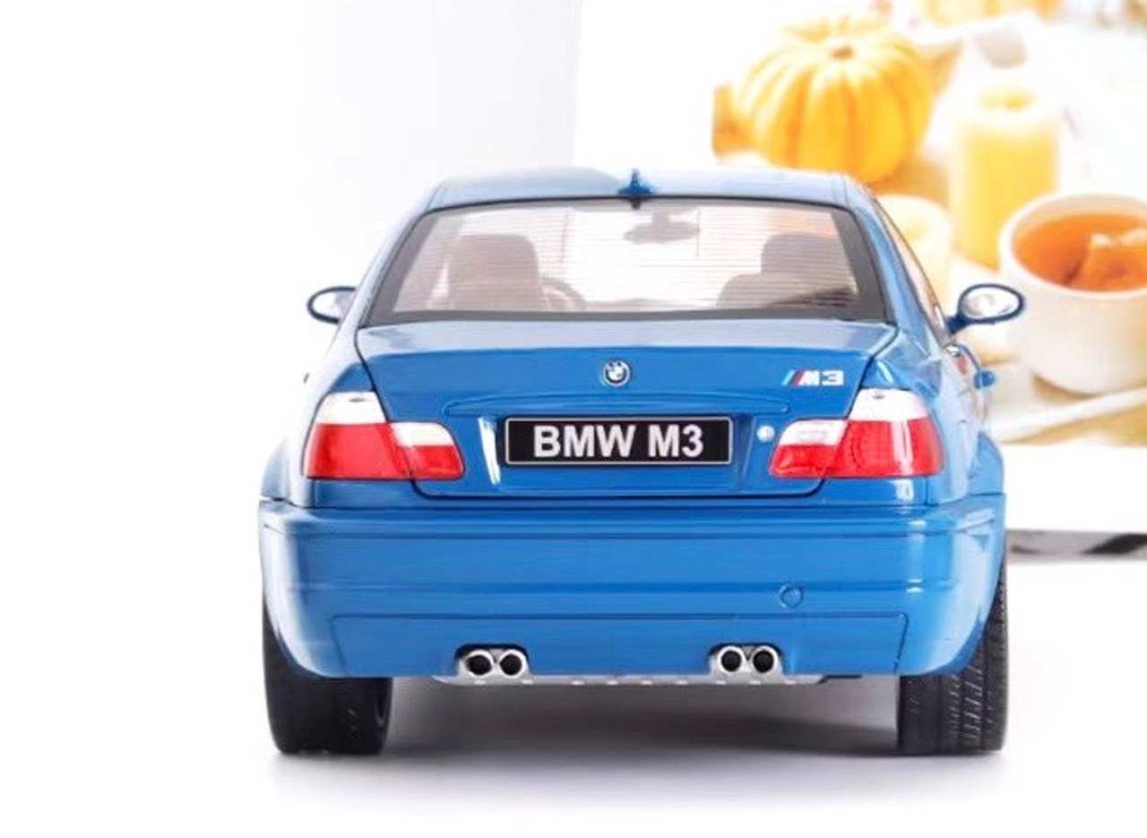  1/18 Solido 2000 BMW E46 M3 (Laguna Blue) Diecast Car Model