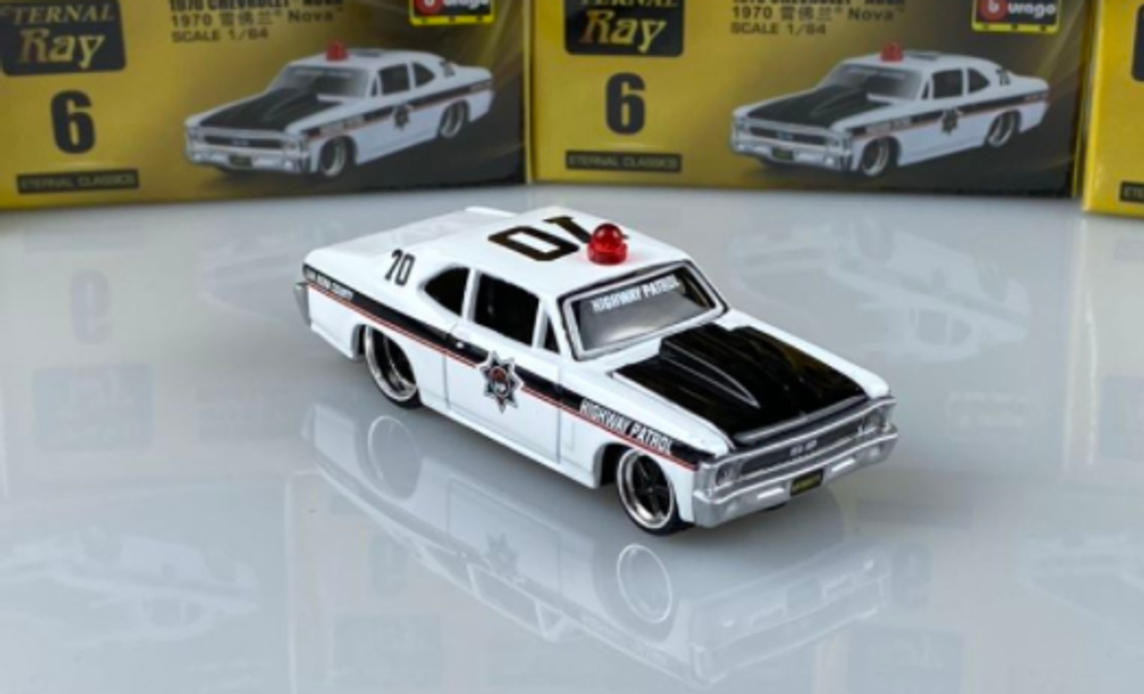 1/64 bburago CHEVROLET Nova Diecast Car Model