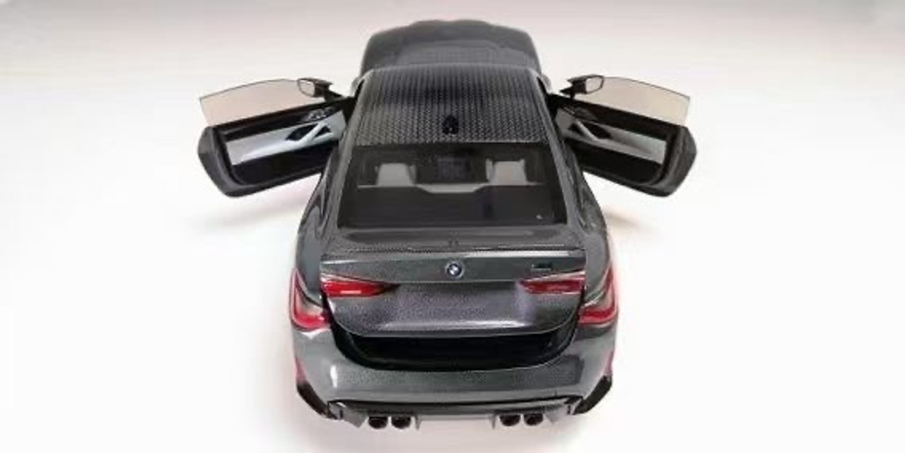 1/18 Minichamps BMW G82 M4 Competition (2020-Present) (Grey) Fully Open Diecast Car Model Limited 1000 Pieces