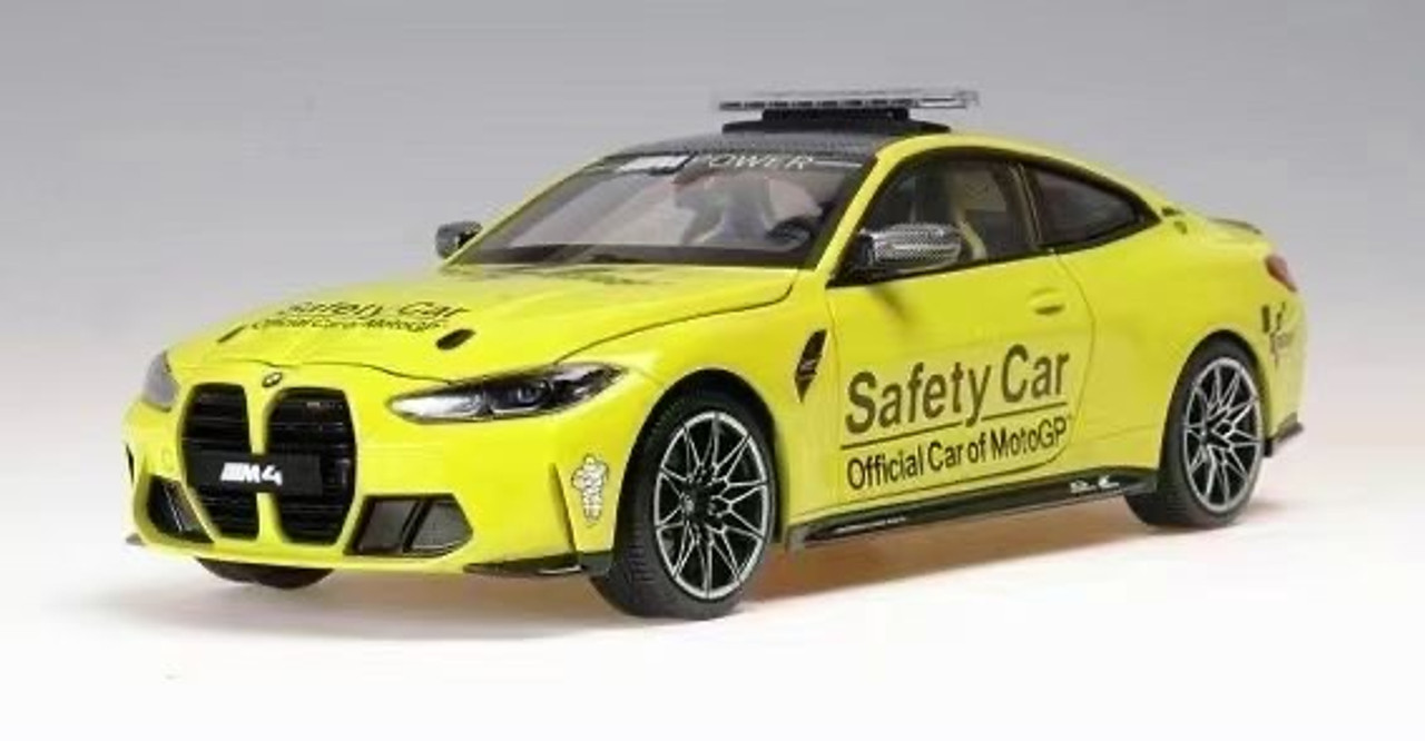 1/18 Minichamps BMW G82 M4 Competition (2020-Present) Safety Car Fully Open Diecast Car Model Limited 1000 Pieces