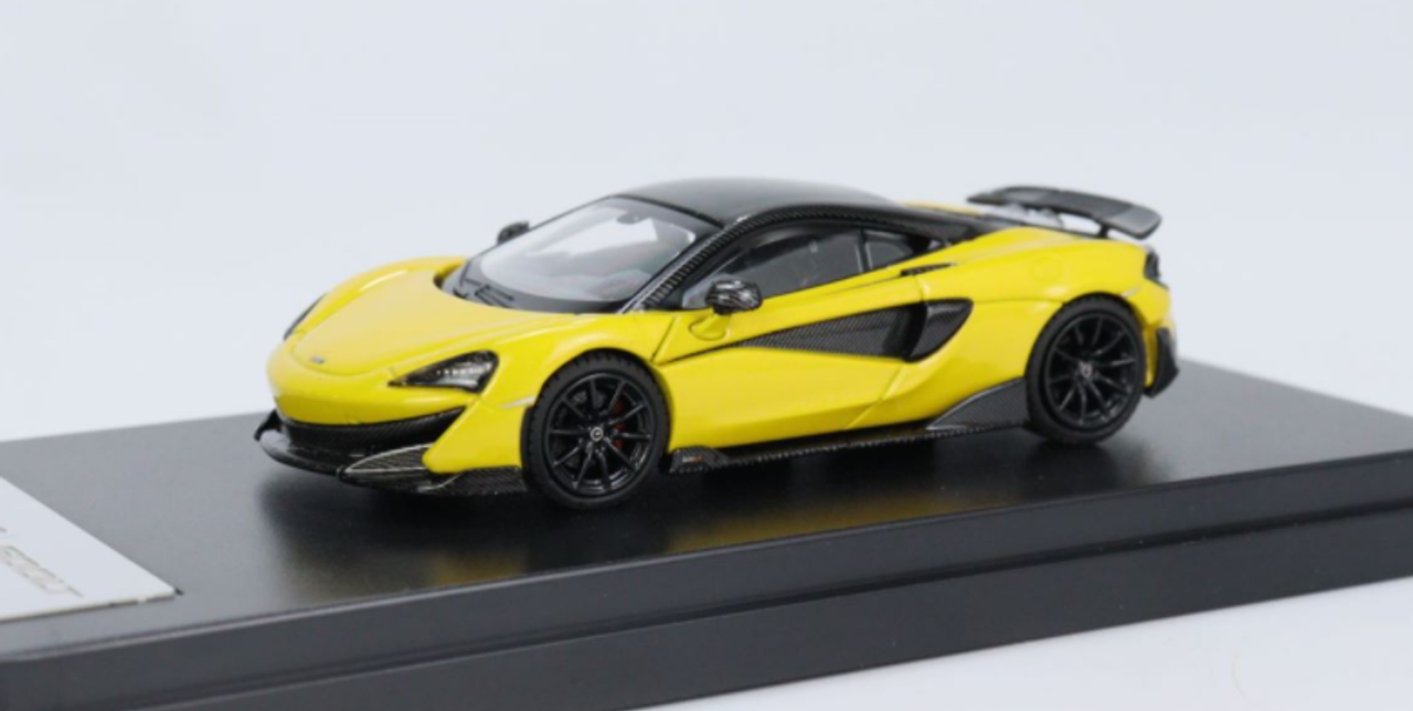  1/64 LCD McLaren 600LT Yellow Diecast Car Model