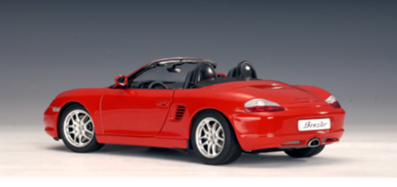 1/18 AUTOart Porsche Boxster 986 Cabriolet Facelift - Indisch Red Diecast Car Model