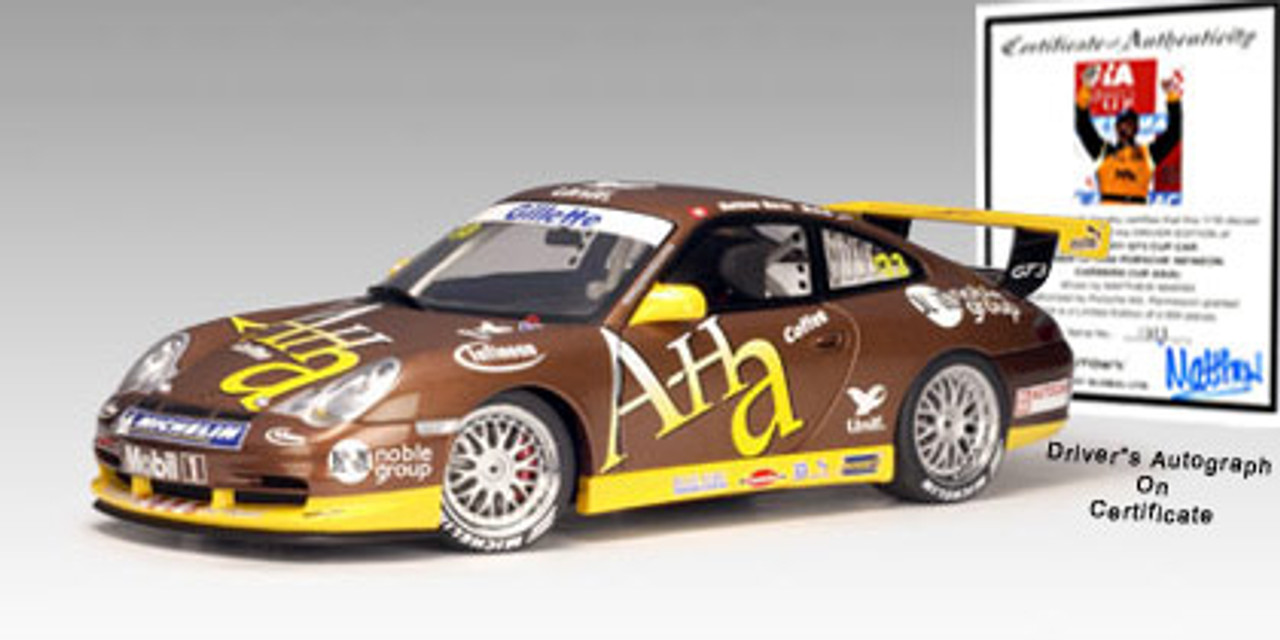 1/18 AUTOart 2004 Porsche 911 GT3R Asian Carrera Cup 'A-Ha