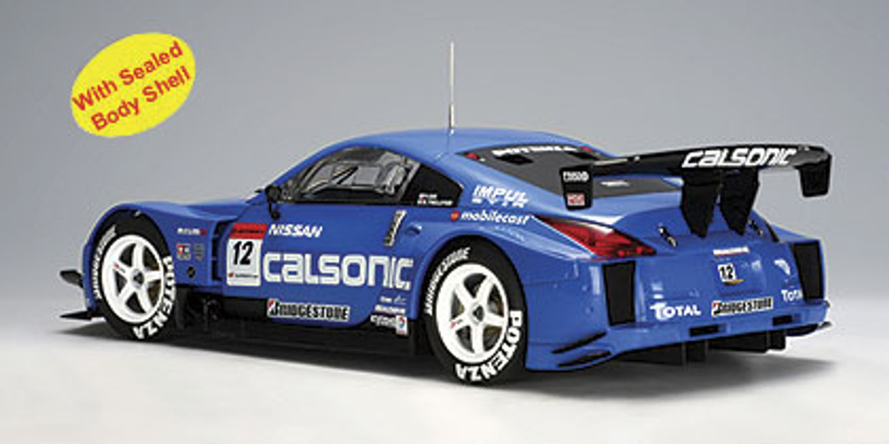 1/18 AUTOart 2005 Nissan 350Z Fairlady Z Super GT #12 Calsonic