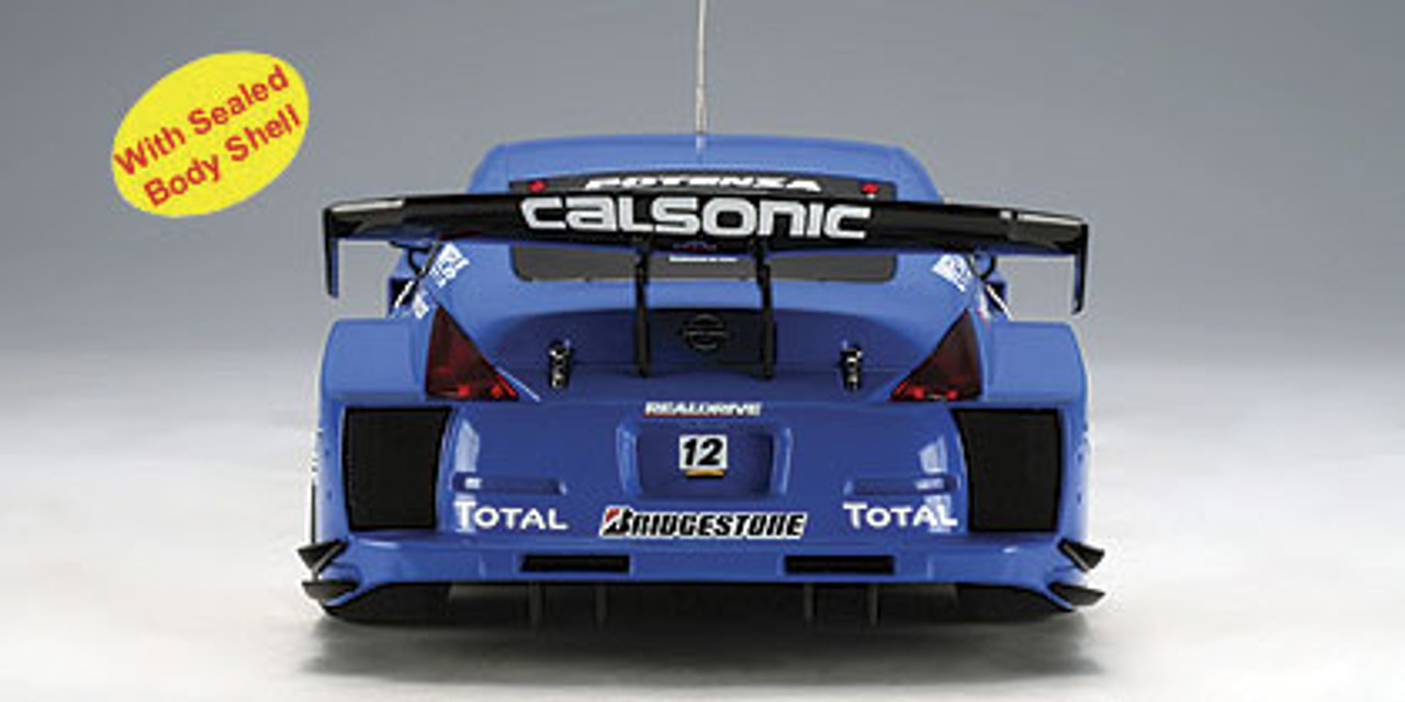 1/18 AUTOart 2005 Nissan 350Z Fairlady Z Super GT #12 Calsonic