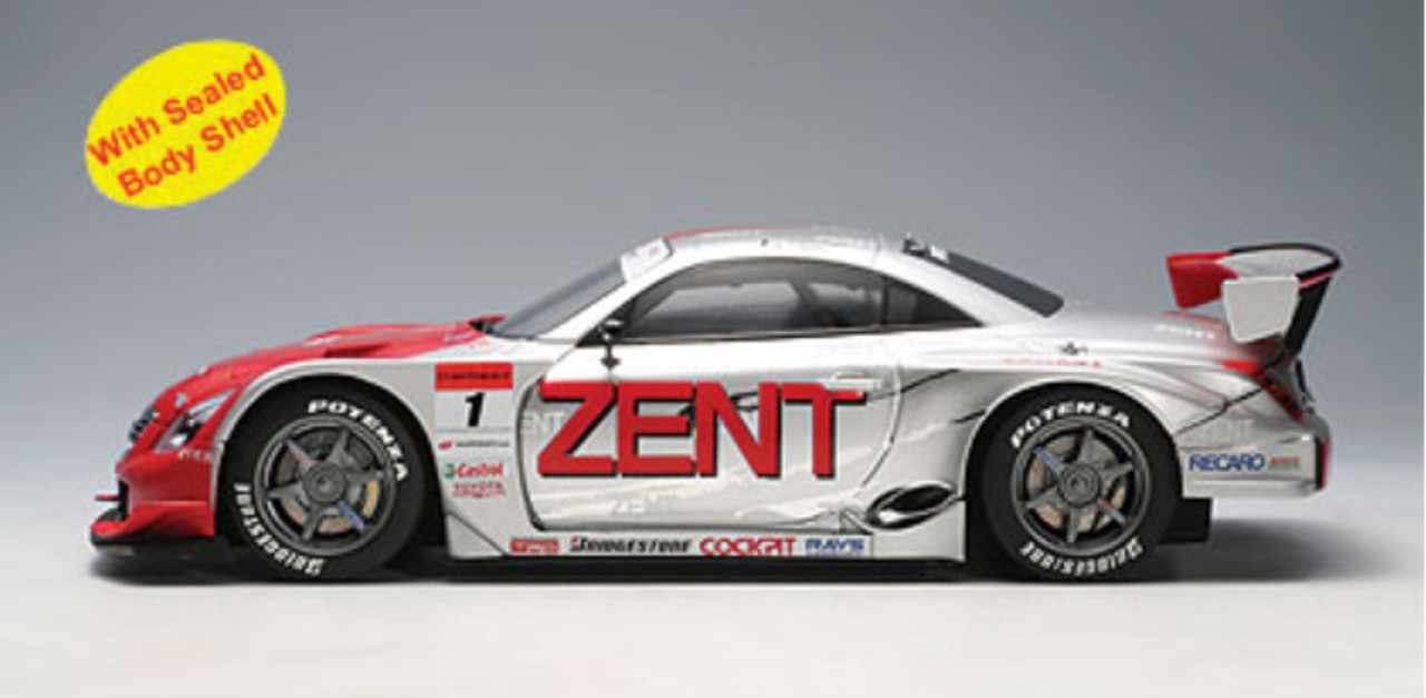 1/18 AUTOart 2006 Lexus SC430 Super GT 'Zent' #1 Diecast Car Model