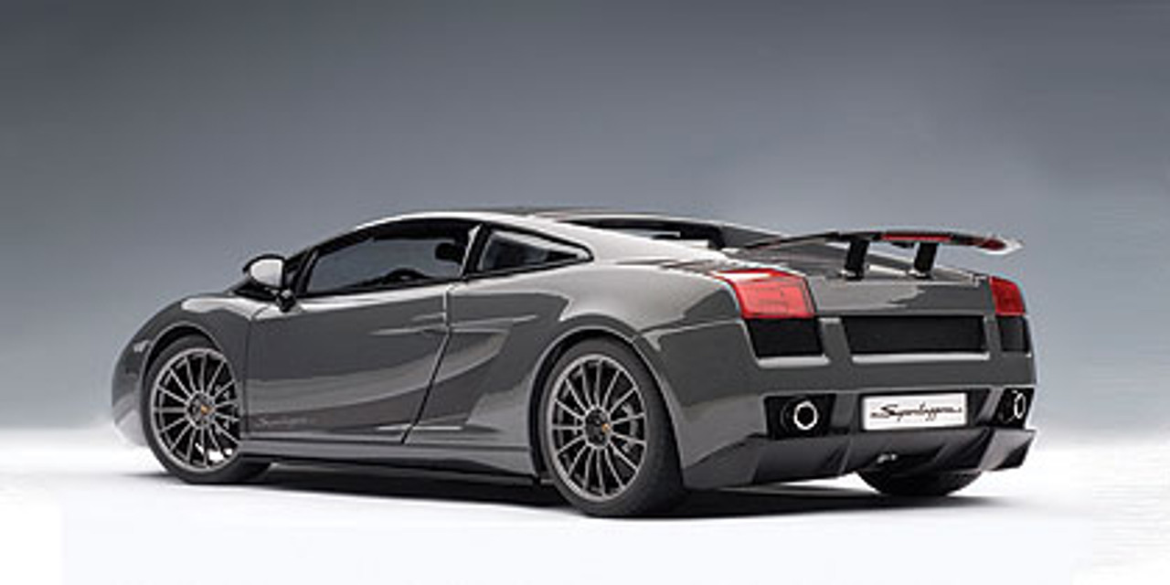 1/18 AUTOART LAMBORGHINI GALLARDO SUPERLEGGERA - GRIGIO TELESTO / METALLIC GREY Diecast Model 74583