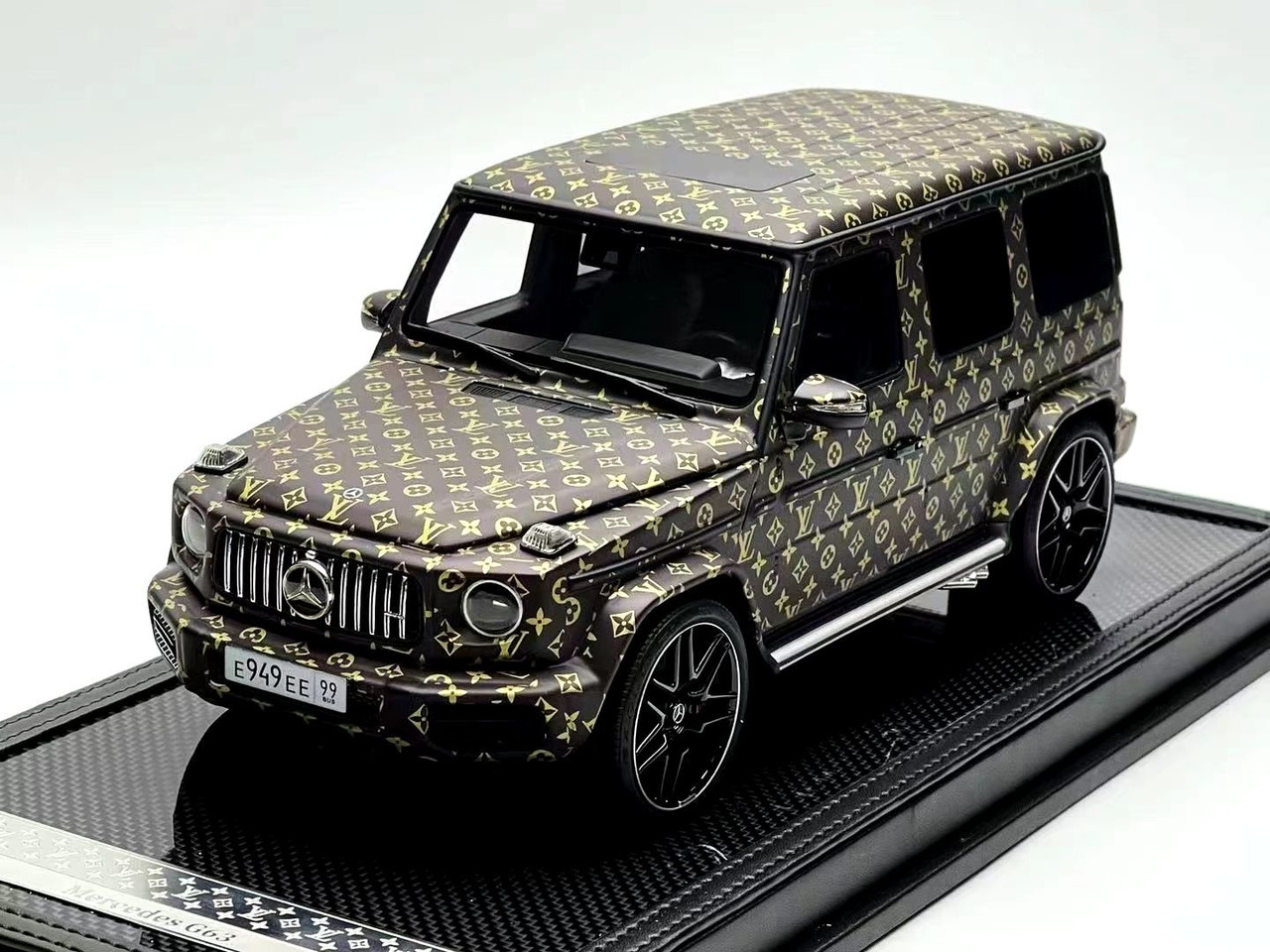 I WRAPPED THE INSIDE OF MY BMW IN LOUIS VUITTON 