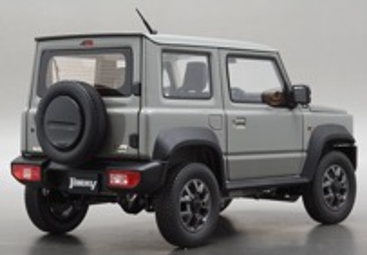  1/18 BM Creations Suzuki Jimny (JB74) LHD Grey Diecast Car Model