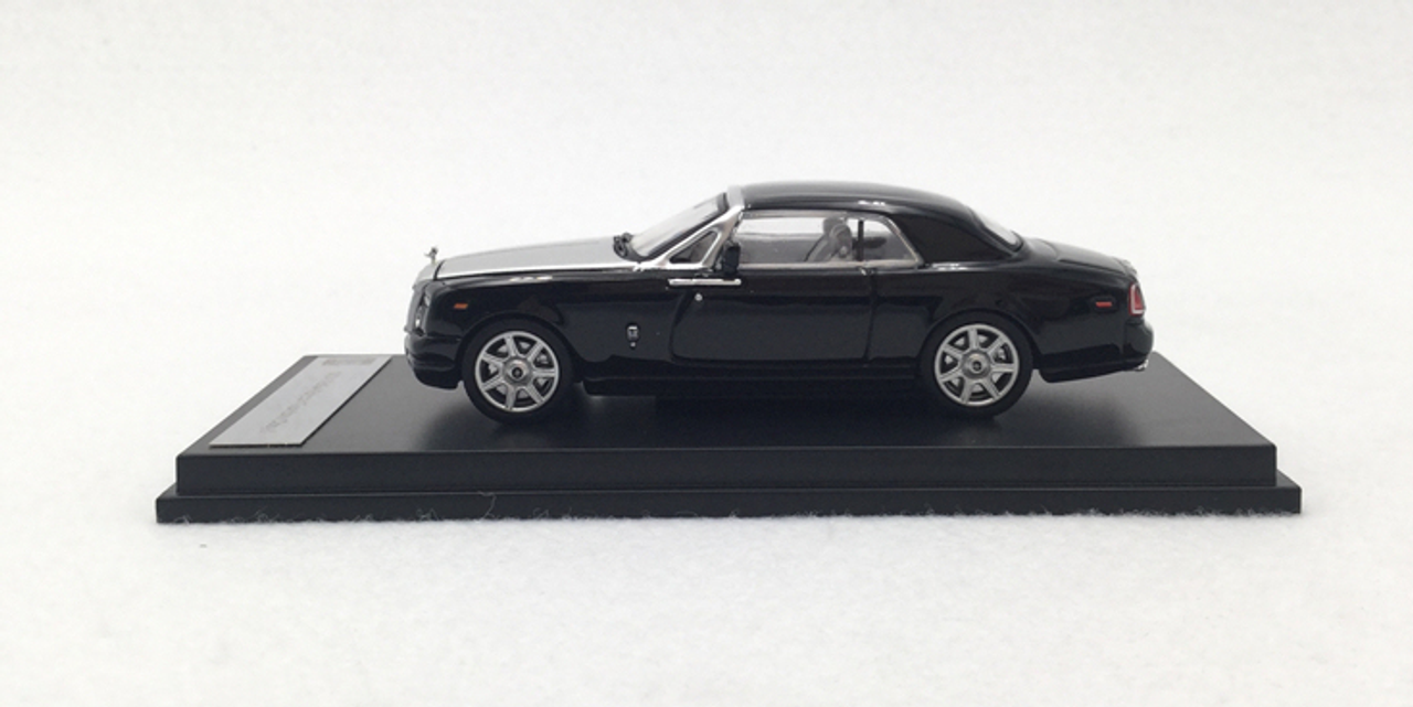  1/64 DC Rolls-Royce Phantom Coupe (Black & Silver) Diecast Car Model