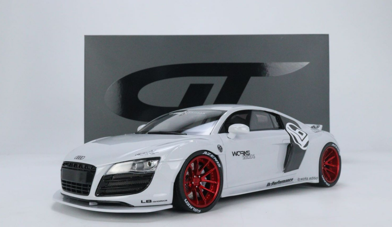 新作品質保証GT SPIRIT 1/18 アウディ Audi R8 Quattro V10 2018 bluemetallic Limited Edition 500 pcs 乗用車