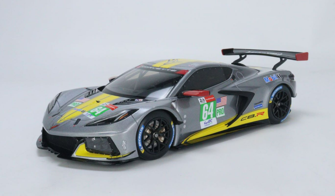 1/18 GT Spirit 2021 Chevrolet Chevy Corvette C8 C8-R #64 24 Hours of Le Mans Resin Car Model Limited