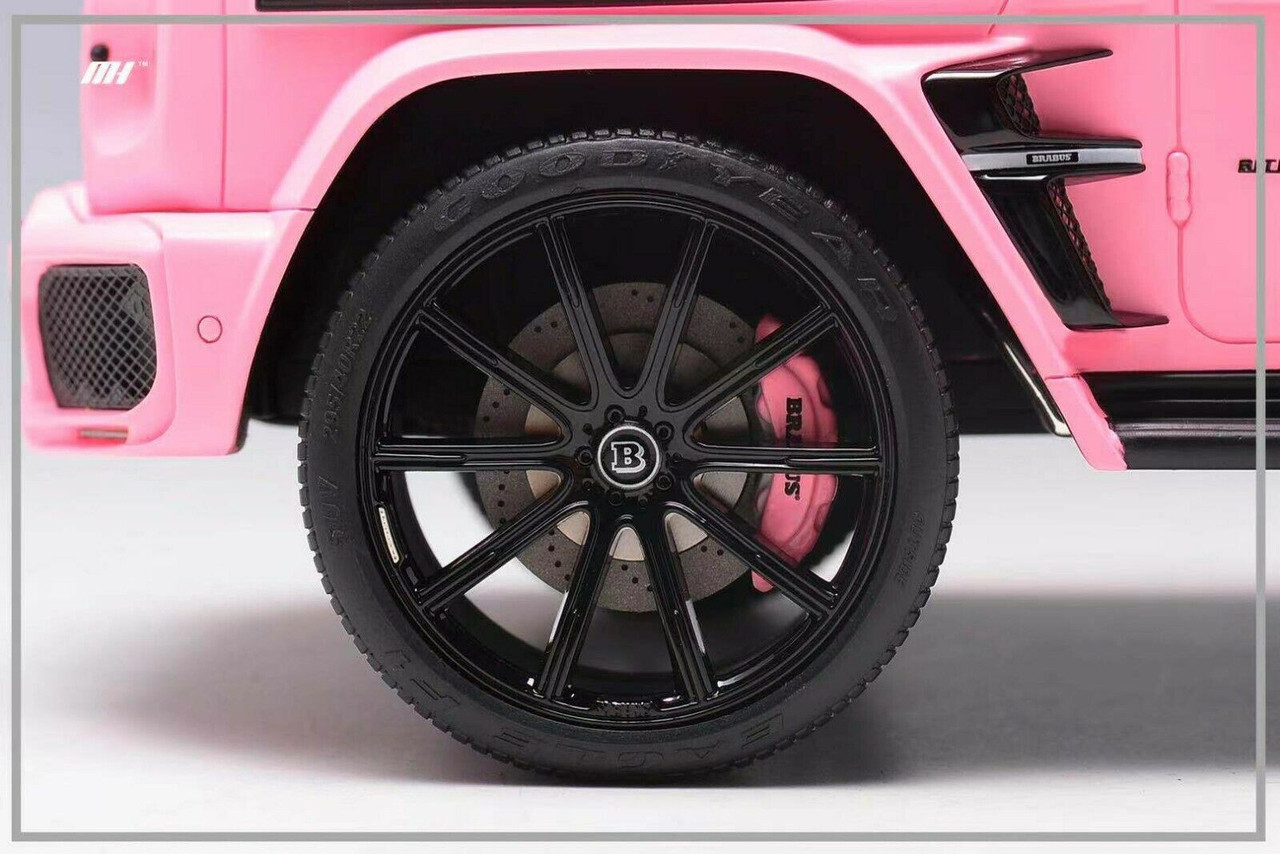 1/18 Motorhelix Mercedes-Benz Mercedes G-Class G63 AMG Brabus 800 (Pink) Resin Car Model Limited