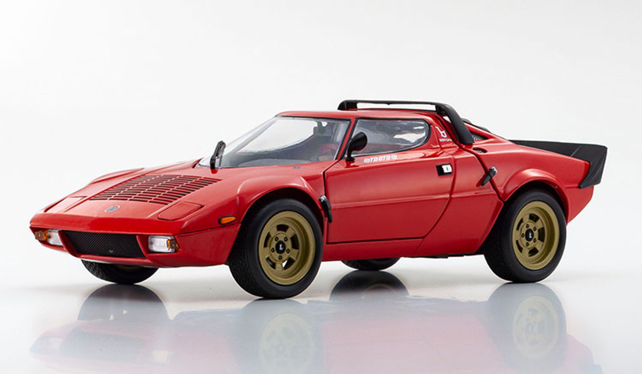 商品情報京商1/18LANCIA STRATOS HF (red) リニューアル再生産品 乗用車