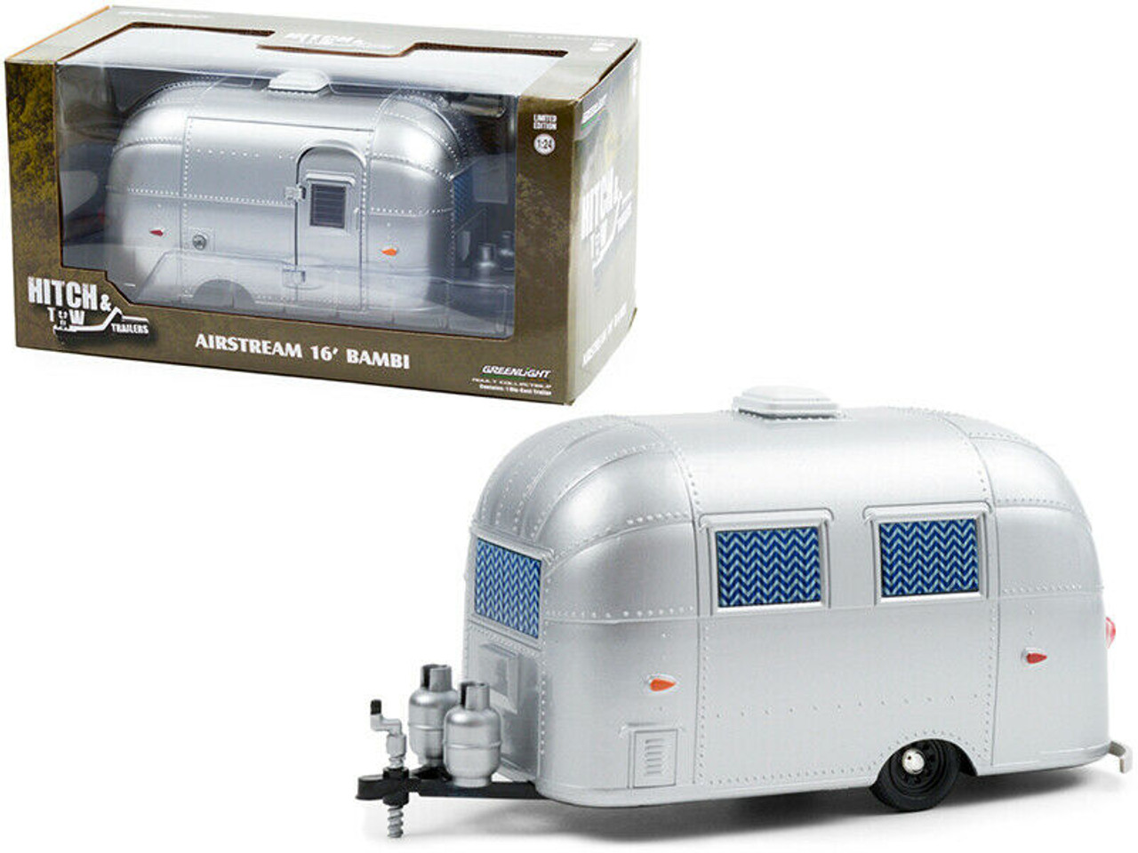 エアストリーム バンビ グリーンライト1/24 Amazon.co.jp: Greenlight 1/24 エアストリーム Airstream 16